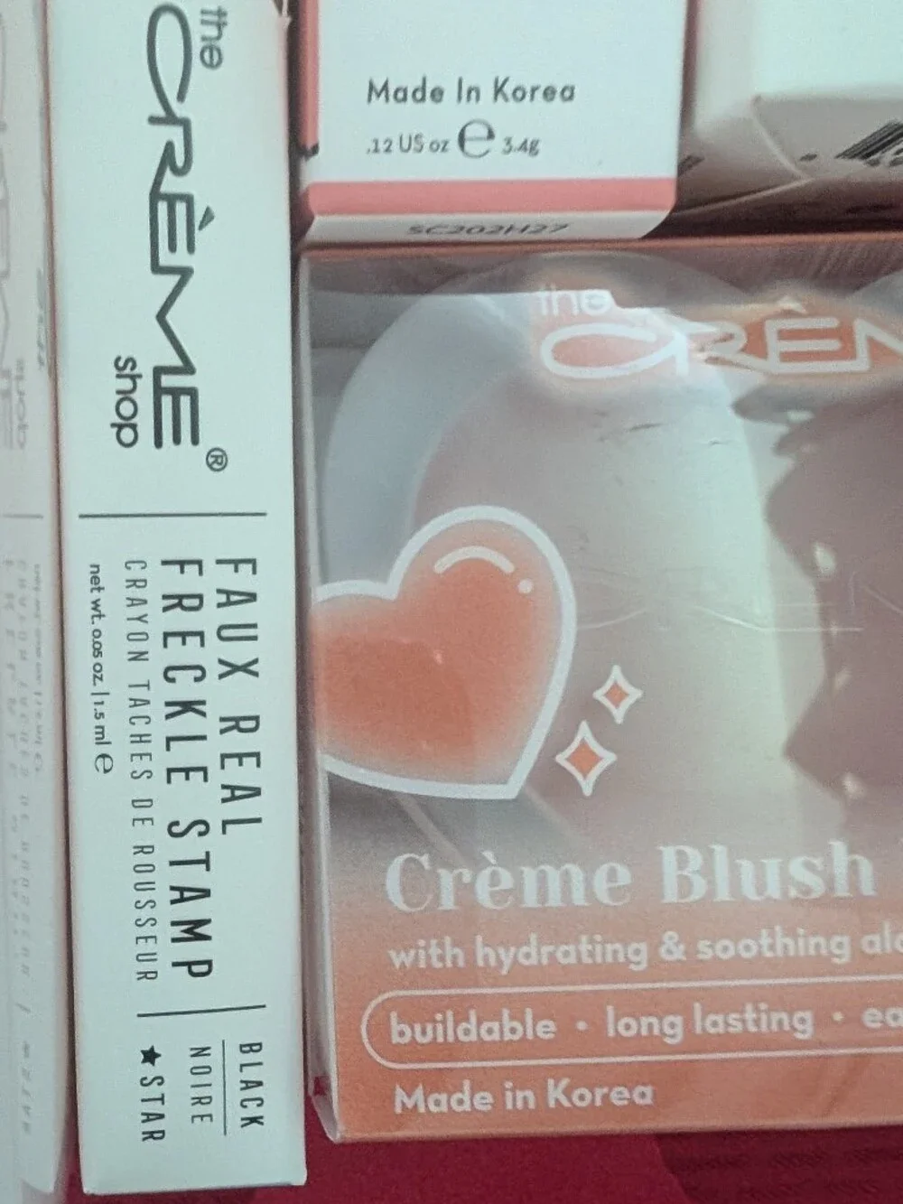 The Creme Shop Makeup Bundle - Mascara Shadow Blush Eyeliner Lip Oil